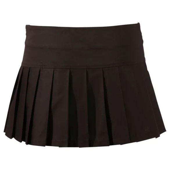 Cottelli - mini sukňa s volánmi - čierna