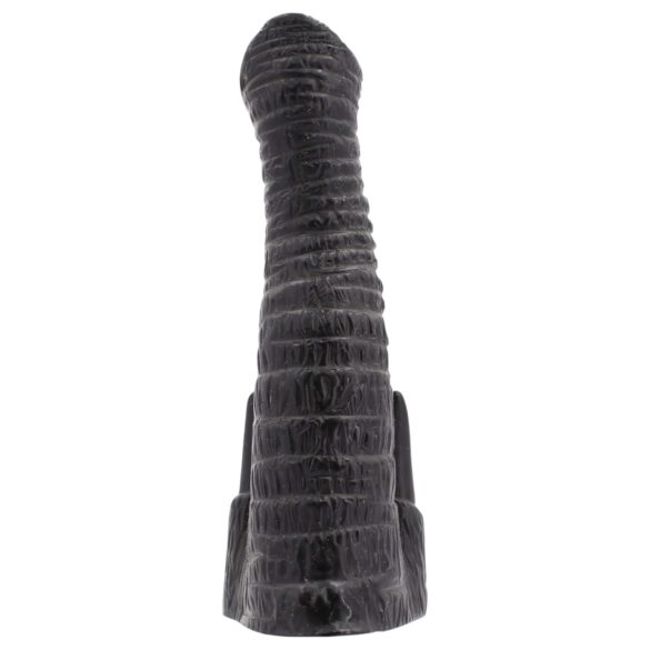 AnimHole Djumbo - sloní chobot dildo - 18cm (čierna)