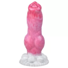   Animalorny Buldog - realistický psí penis dildo - 17 cm - ružový