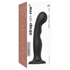 Strap-on-me P&G L - ohybný dildo s prísavkou - čierny