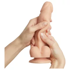   Strap-on-me S - dvojvrstvové dildo s prísavkou (telovej farby)