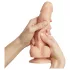 Strap-on-me S - dvojvrstvové dildo s prísavkou - realistické - telová farba