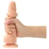 Strap-on-me S - dvojvrstvové dildo s prísavkou - realistické - telová farba