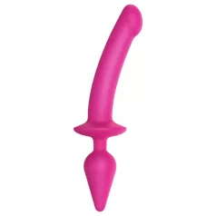   Strap-on-me Switch Polorealistický XXL - 2v1 dildo (ružový)
