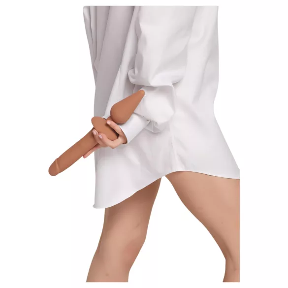 Strap-on-me Switch Realistic L - 2v1 silikónový dildo (prírodný)