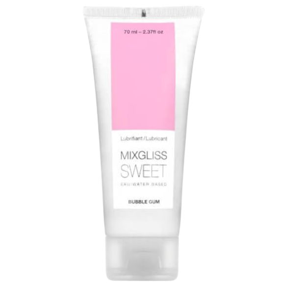Mixgliss Sweet Bubble Gum - lubrikant na vodnej báze - žuvačka (70ml)
