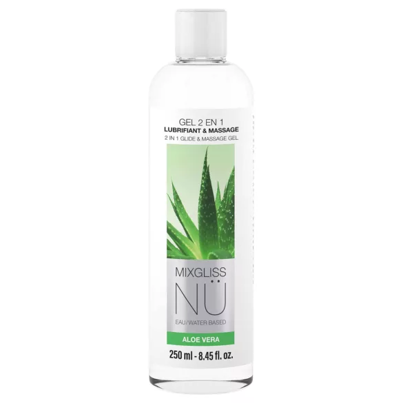 Mixgliss Nu Aloe Vera - nuru masážny gél a lubrikant (250 ml)