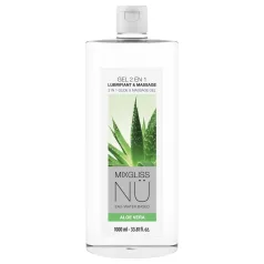   Mixgliss Nu Aloe Vera - nuru masážny gél a lubrikant (1000 ml)
