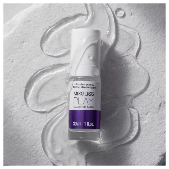 Mixgliss Play - stimulačný lubrikačný gél na bod G pre ženy, bez vône (30 ml)