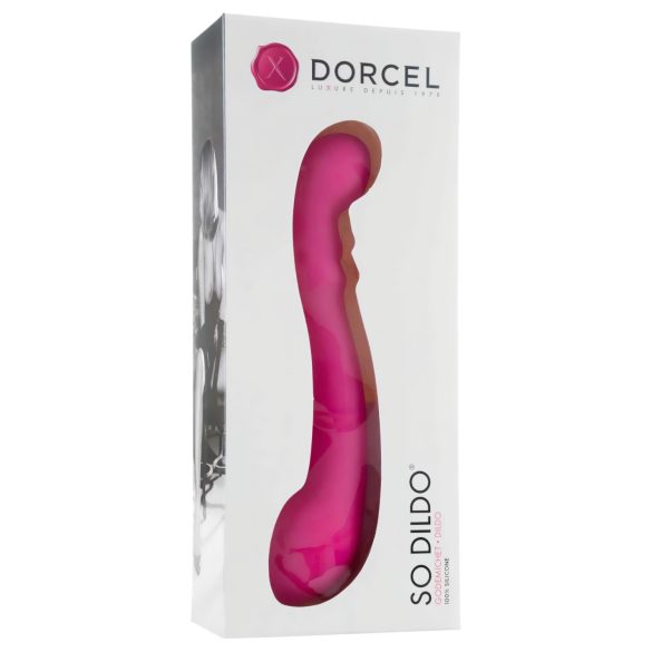 Dorcel - dildo - ružové - silikón