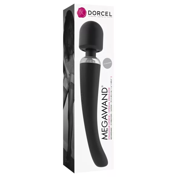 Dorcel - masážny vibrátor na batériu - čierny