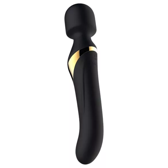 Dorcel - vibrátor a masážny prístroj 2v1 - duálny orgazmus - čierny