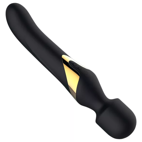 Dorcel - vibrátor a masážny prístroj 2v1 - duálny orgazmus - čierny