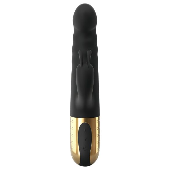 Dorcel G-stormer - nabíjací, pohyblivý vibrátor s klitorisovým ramenom (čierny)