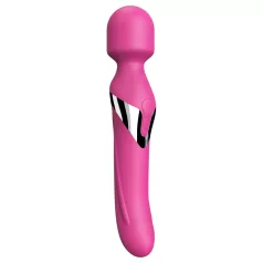   Dorcel Dual Orgasms - akumulátorový, 2v1 masážny vibrátor (ružový)