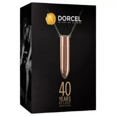 Dorcel - nabíjací vodotesný vibrátor na krk (rosegold)