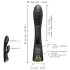 Dorcel Flexi Rabbit - hrejivý vibrátor s klitorisovou ramenou (čierna)