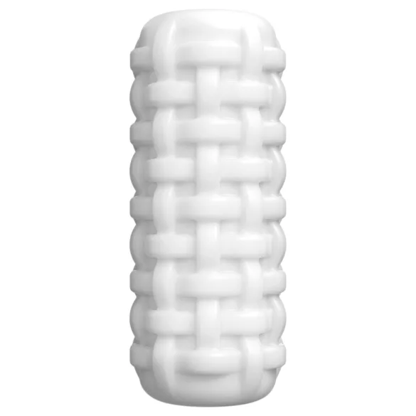 Dorcel Cup Tight - masturbátor pre mužov s perličkovým kanálikom (biely)
