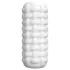 Dorcel Cup Tight - masturbátor pre mužov s perličkovým kanálikom (biely)
