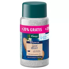   Kneipp Good Night prémiová minerálna kúpeľová soľ (600 g)