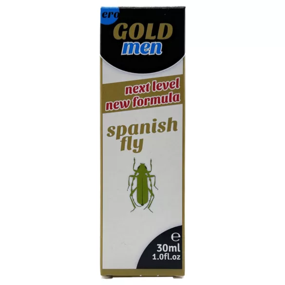 HOT ero Gold Men Spanish Fly - kvapky na zvýšenie túžby pre mužov (30 ml)