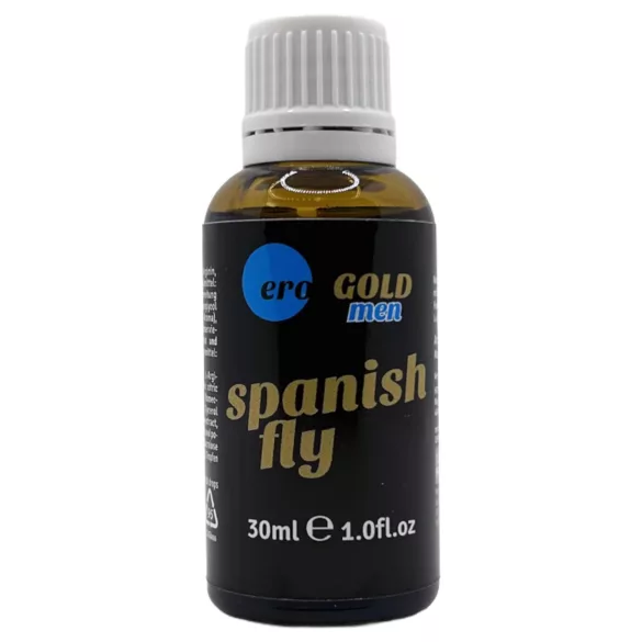HOT ero Gold Men Spanish Fly - kvapky na zvýšenie túžby pre mužov (30 ml)