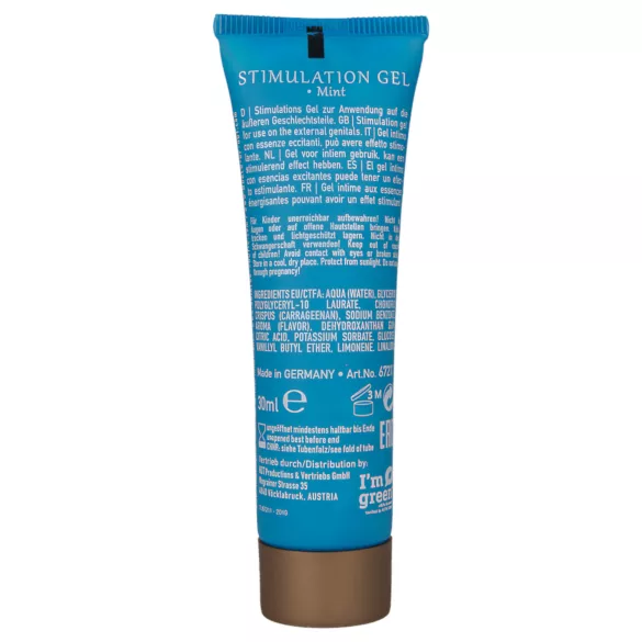 HOT Shiatsu Joyful - stimulačný krém pre ženy - mäta - 30ml