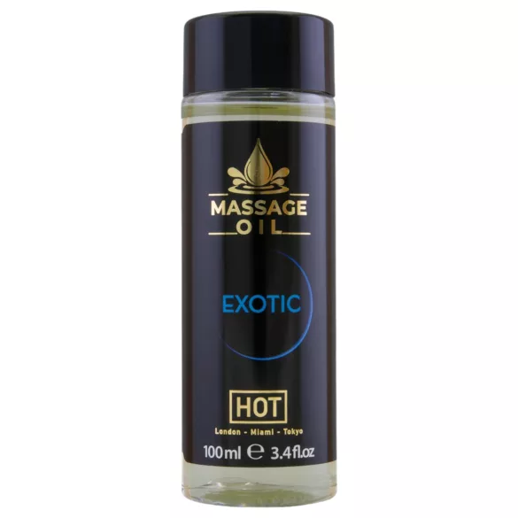 HOT - masážny olej na starostlivosť o pokožku - exotická vôňa - 100ml