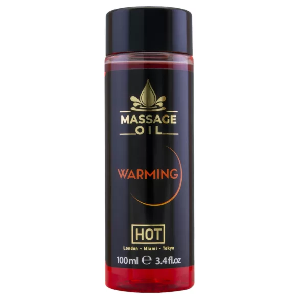 HOT - masážny olej - hrejivý efekt - 100ml