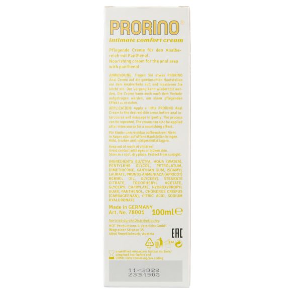 HOT Prorino - krém na starostlivosť o anál (100ml)