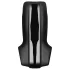 Satisfyer Men Vibration - vibračný masturbátor na penis - čierny, dobíjací