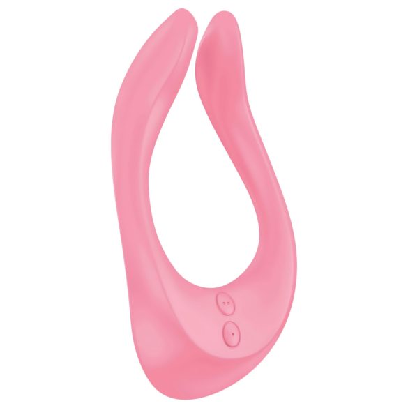 Satisfyer Endless Joy - nabíjateľný párový vibrátor (ružový)