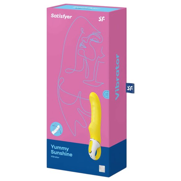 Satisfyer - vibrátor na G bod - vodeodolný - žltý