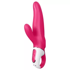   Satisfyer Mr. Rabbit - vodotesný vibrátor s klitorálnym ramienkom (ružový)