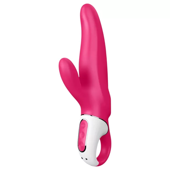 Satisfyer Mr. Rabbit - vodotesný vibrátor s klitorálnym ramienkom (ružový)