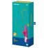 Satisfyer Mr. Rabbit - vodotesný vibrátor s klitorálnym ramienkom (ružový)
