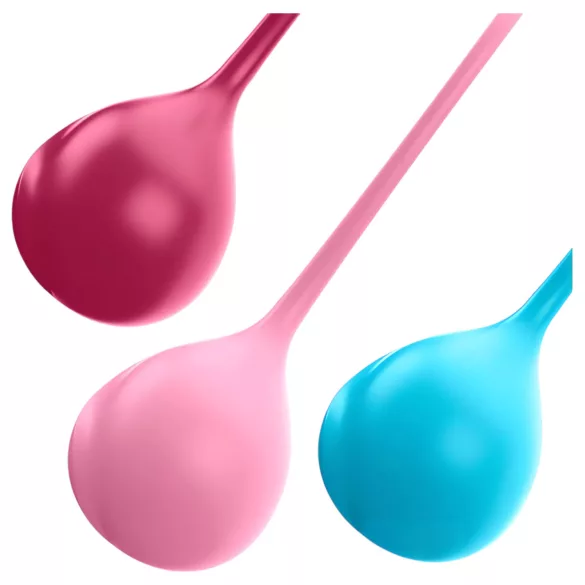Satisfyer - gejša guličky set - 3 ks - posilňovacie pomôcky