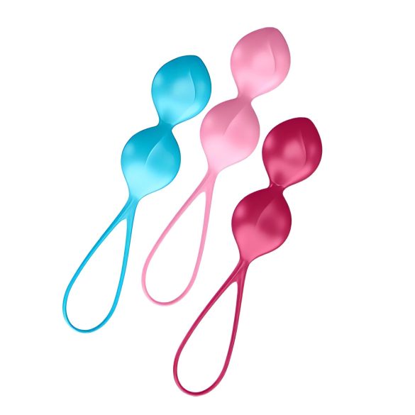 Satisfyer V Balls - duo set gejšská guľôčka (3 diely)