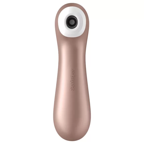 Satisfyer Pro 2+ - nabíjací klitorálny vibrátor - hnedý