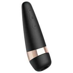   Satisfyer Pro 3+ - klitorálny stimulátor vibrátor - vodotesný, dobíjací, čierny
