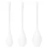 Satisfyer - venušine guličky set - biela - 3 kusy