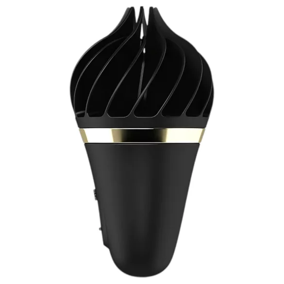 Satisfyer Sweet Treat - nabíjateľný rotačný vibrátor na klitoris - čierny