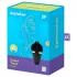 Satisfyer Sweet Treat - nabíjateľný rotačný vibrátor na klitoris - čierny