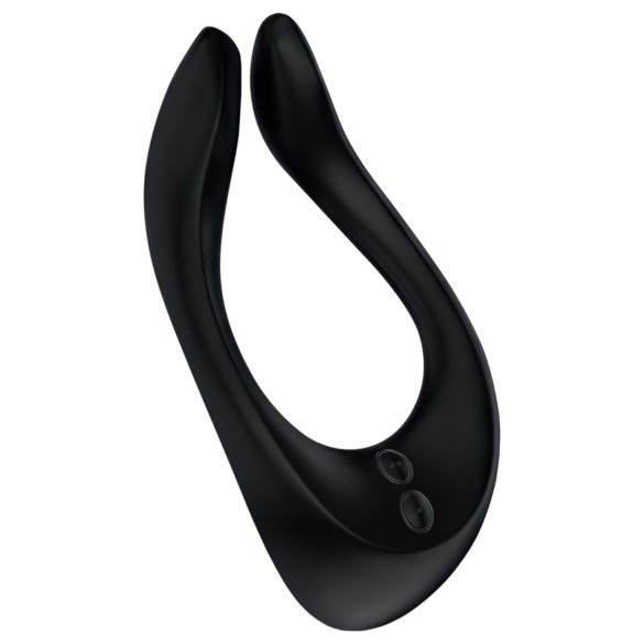 Satisfyer Endless Joy - párový vibrátor - nabíjateľný, vodotesný - čierny