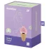 Satisfyer Sweet Treat - nabíjací rotačný vibrátor na klitoris - ružovo-hnedý
