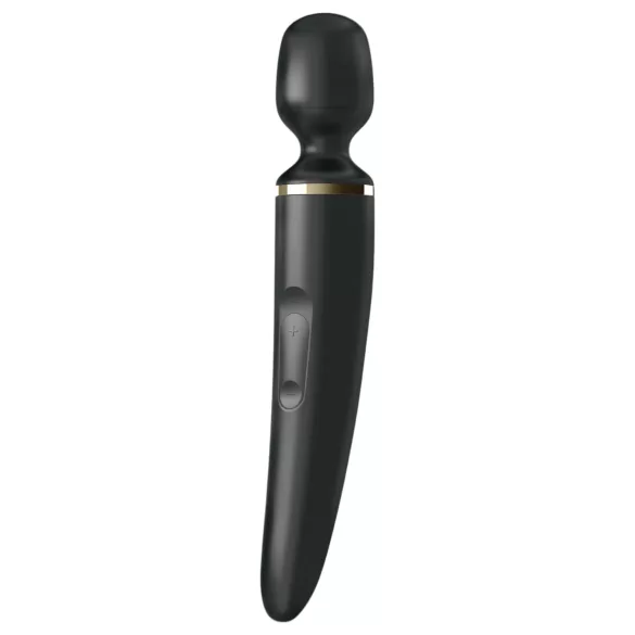 Satisfyer Wand-er Woman - vibračný masážny prútik - vodotesný - čierny