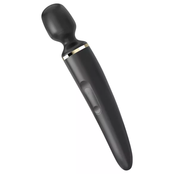 Satisfyer Wand-er Woman - vibračný masážny prútik - vodotesný - čierny