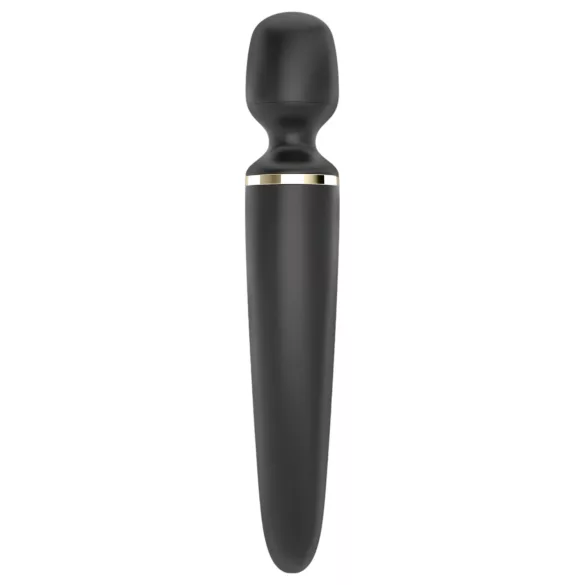 Satisfyer Wand-er Woman - vibračný masážny prútik - vodotesný - čierny