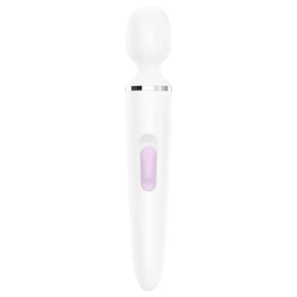 Satisfyer Wand-er Woman - vodotesný masážny vibrátor (biely)