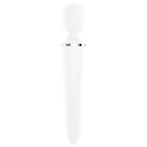 Satisfyer Wand-er Woman - vodotesný masážny vibrátor (biely)